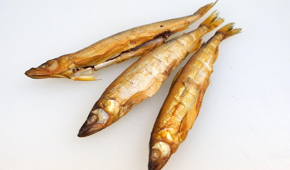 Корюшка холодного копчения ~ 500 г